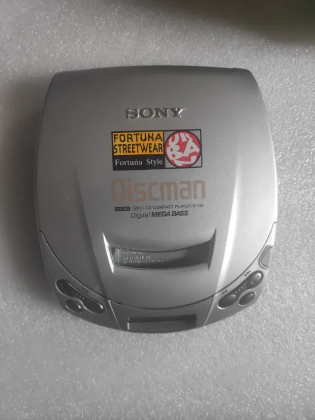 Discman Sony D-191 Reproductor CD