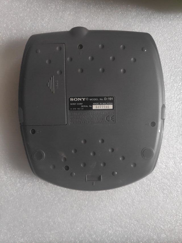 Discman Sony D-191 Reproductor CD