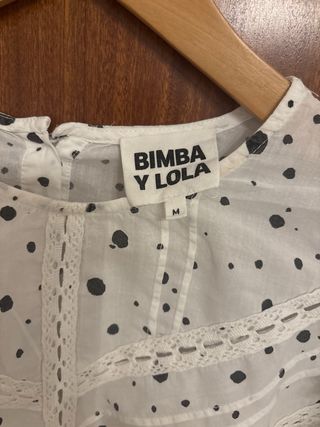 Blusa Bimba y Lola lunares