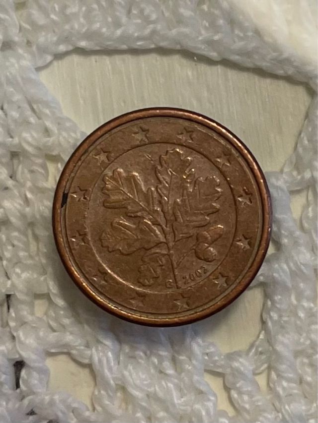 Moneda 2 céntimos Euro 2002