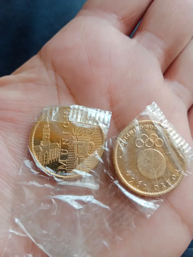 Monedas de colección: Munich y Tokyo