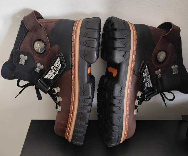 Botas piel plataforma piso grueso techno 90s y2k