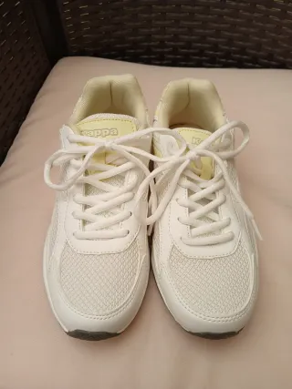 Scarpe da ginnastica Kappa donna bianche/gialle