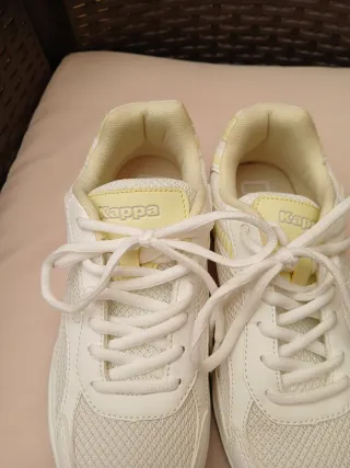 Scarpe da ginnastica Kappa donna bianche/gialle