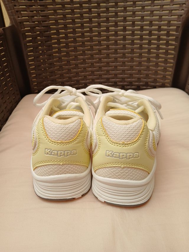 Scarpe da ginnastica Kappa donna bianche/gialle