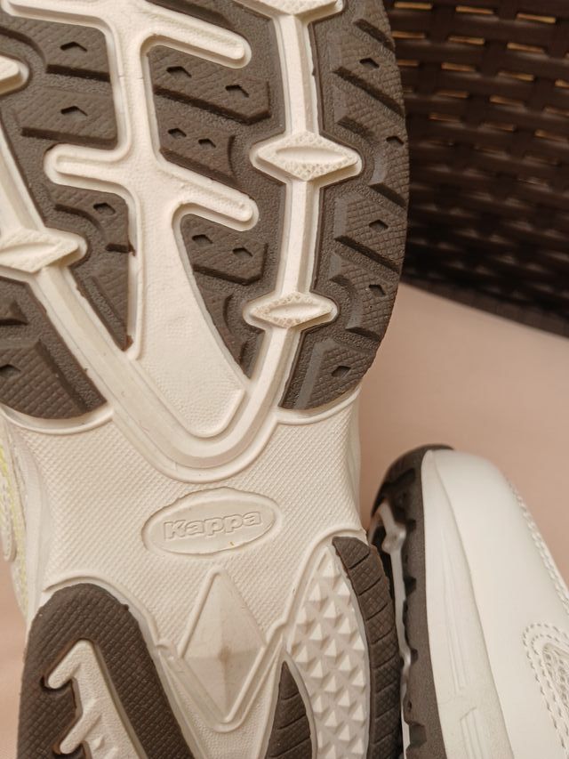 Scarpe da ginnastica Kappa donna bianche/gialle