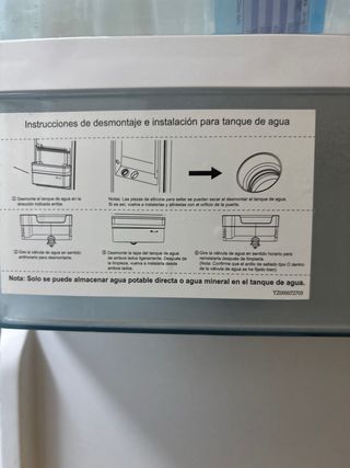 Nevera Combi Acero Inoxidable