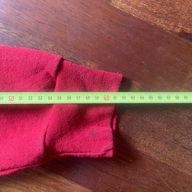 Sudadera Russell Athletic Roja Vintage M Y2K