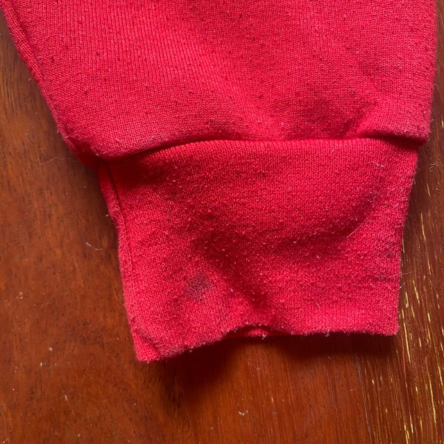 Sudadera Russell Athletic Roja Vintage M Y2K