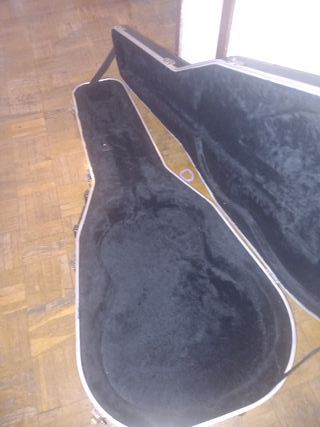 Funda Rígida Guitarra Española Negra