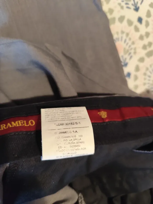 Pantalón de vestir hombre gris