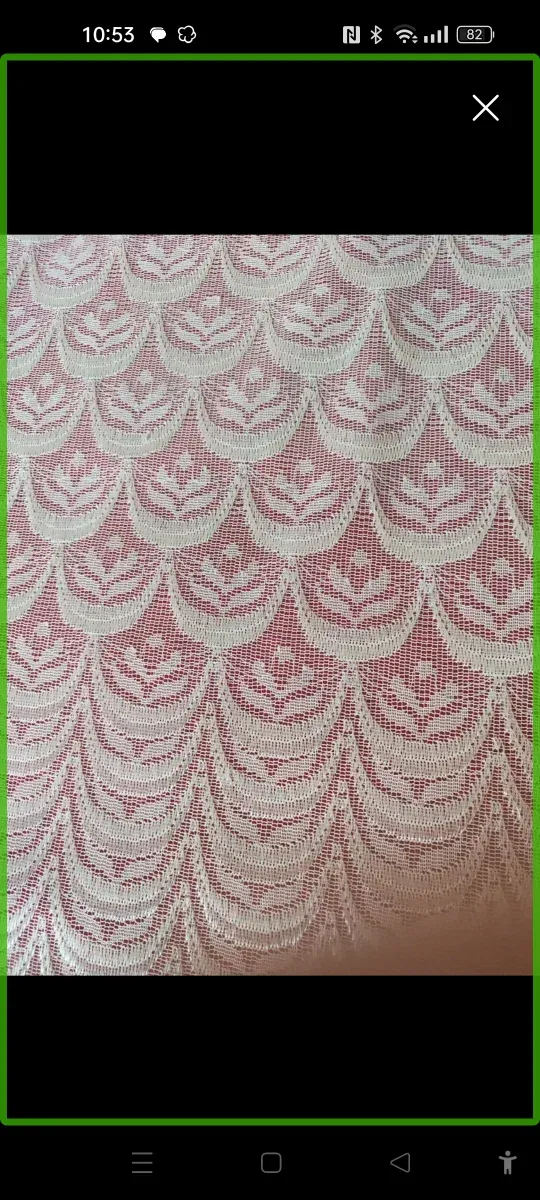 8 cortinas.4 con abrazadera beige.4 visillos bla