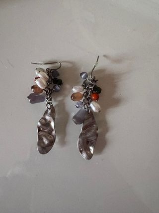 Pendientes Parfois Multicolor y Plateados