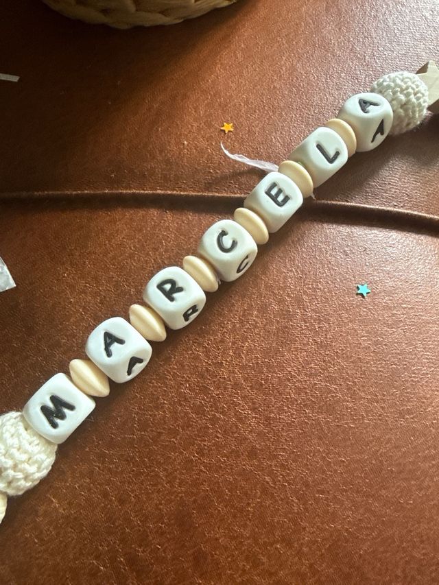 Chupetero personalizado MARCELA