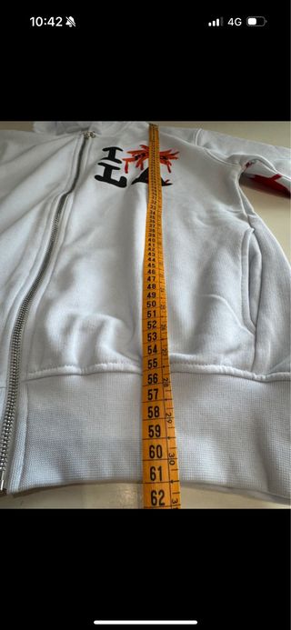 Felpa Pyrex ragazzo con zip e stampa