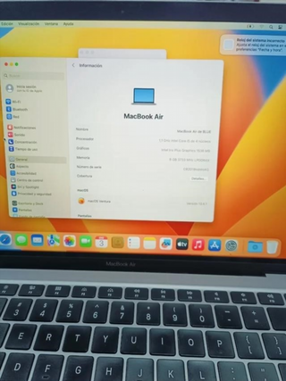 MacBook Air 512GB 2020 13,3 8GB RAM i5