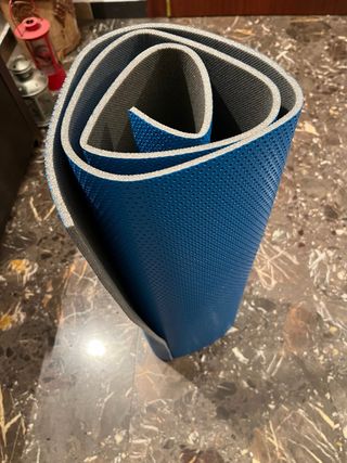 Esterilla de Yoga Azul Antideslizante