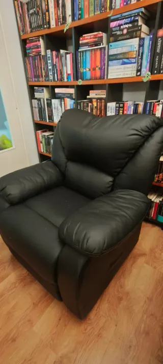 Sillón reclinable masaje y calor