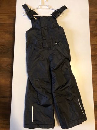 Mono de nieve niño o niña 86/92. Negro. Lupilo.