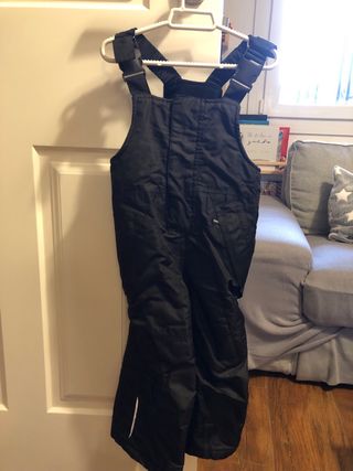 Mono de nieve niño o niña 86/92. Negro. Lupilo.