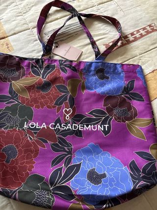 Bolsa Lola Casademunt floral