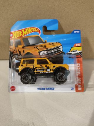 Hot Wheels '21 Ford Bronco Giallo 20/250