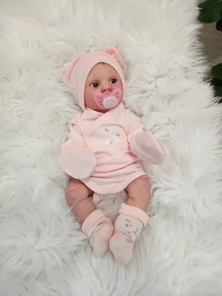 Bebé boneca Reborn Original com corpo de vinil men