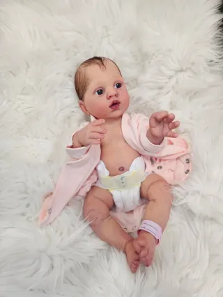 Bebé boneca Reborn Original com corpo de vinil men