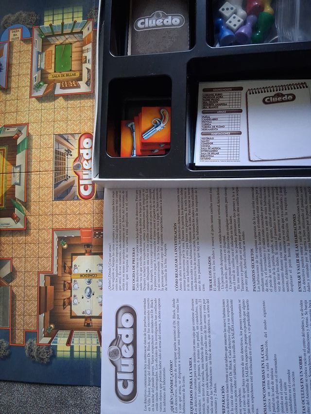 Juego de mesa Cluedo