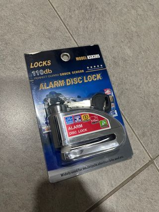 Alarme Disco para Mota/Bicicleta 110db