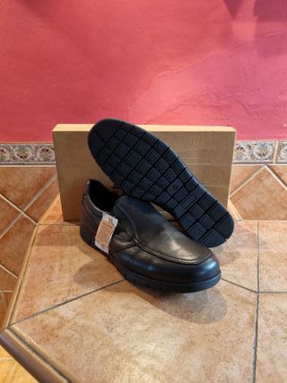 Zapatos de piel negros talla 50