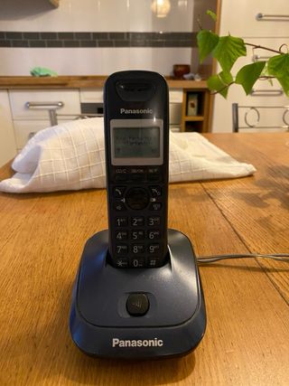 Teléfono Inalámbrico Panasonic Negro
