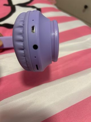 Auriculares Bluetooth Unicornio Morado