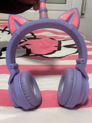 Auriculares Bluetooth Unicornio Morado
