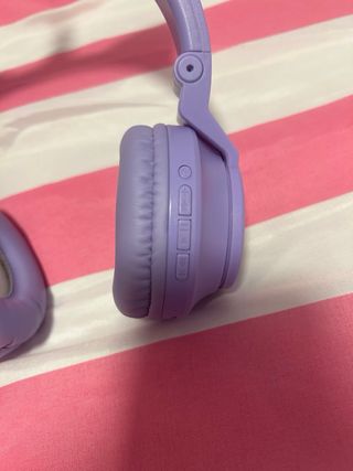 Auriculares Bluetooth Unicornio Morado