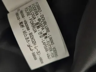 Traje pantalón y chaleco Zara negro