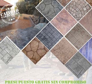Hormigon impreso y pulido