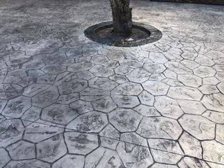 Hormigon impreso y pulido
