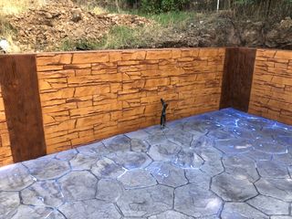 Hormigon impreso y pulido