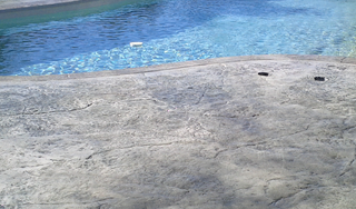 Hormigon impreso y pulido