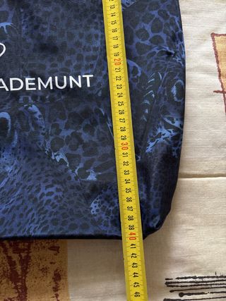 Bolsa Lola Casademunt Leopardo Azul