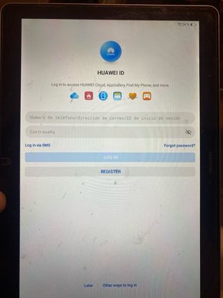 Tablet Huawei Azul Infantil