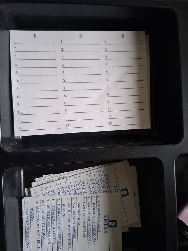 Juego de mesa Scattergories