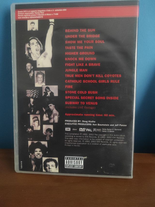DVD Red Hot Chili Peppers What Hits! + CD
