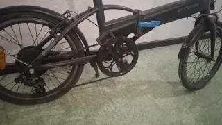 Bicicleta plegable B'TWIN Tilt 500 eléctrica