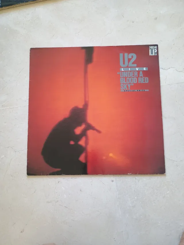 Vinilo U2 Live Under A Blood Red Sky