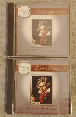 Lote 6 CD Música Clásica: Beethoven, Mozart, Bach