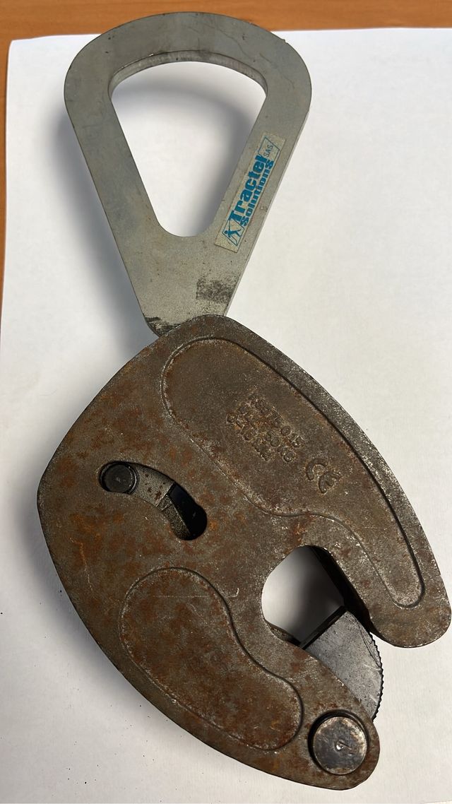 Grapa elevación Tractel 0-15mm