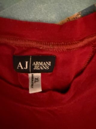 T-shirt Armani rossa