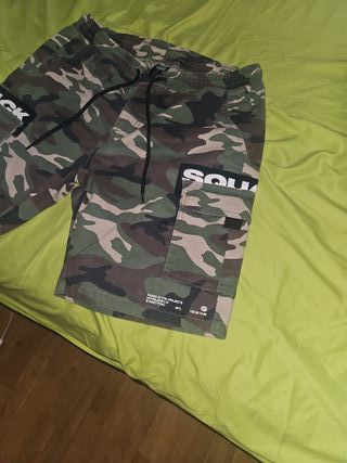 Bermudas Black Squad Talla M Camuflaje